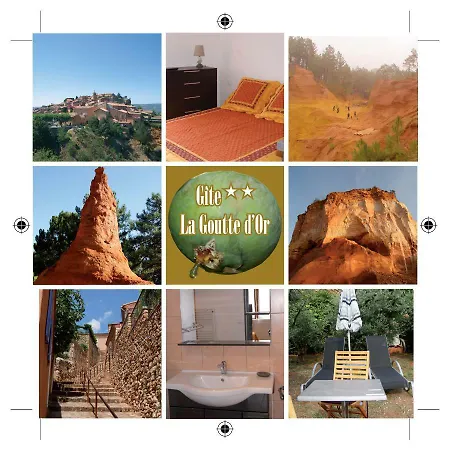 La Goutte D'or Apartment Roussillon (Vaucluse)